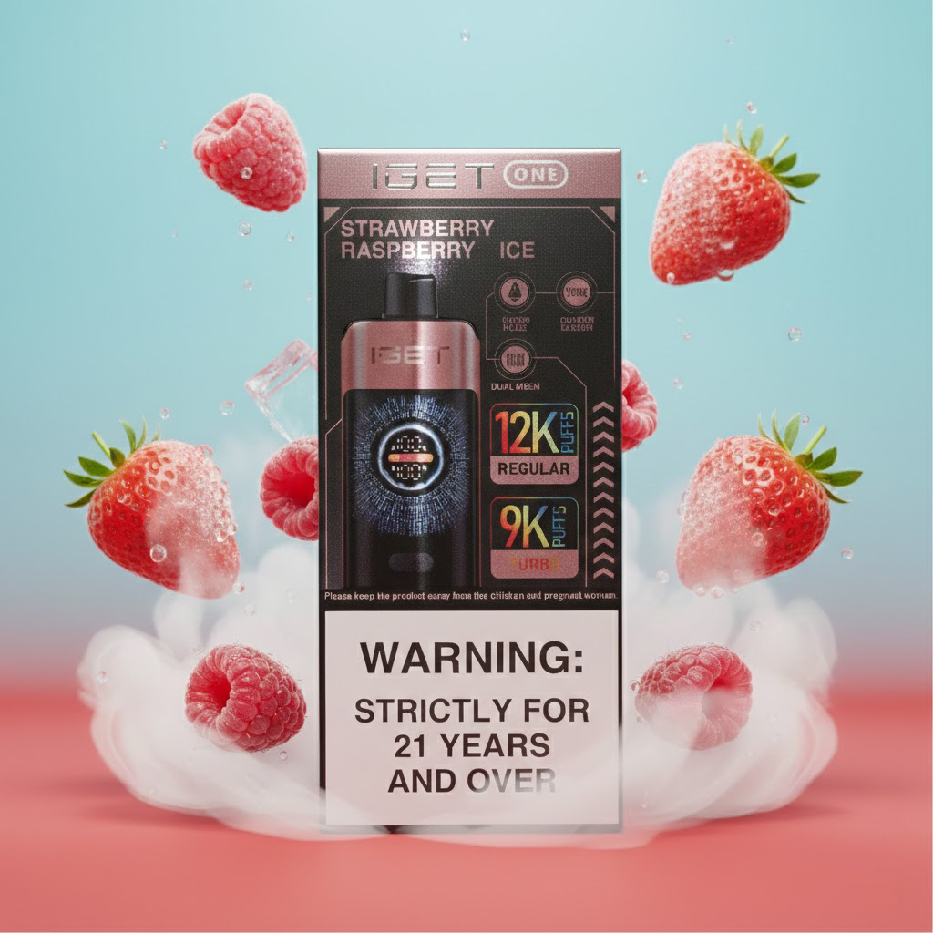 Strawberry Rasperry IGET One Strawberry Raspberry - Image 1